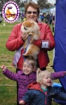 Champion Dochlaggie Done Deal with myself and my granddaughters